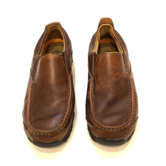 timberland slip on loafers
